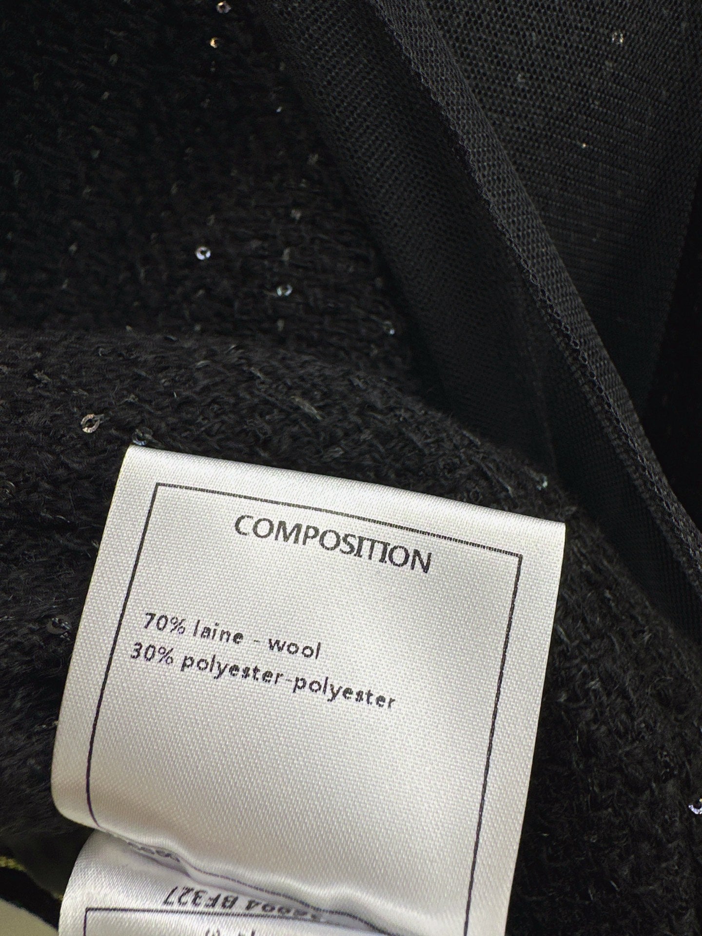 Chan 25fw woven skirt+ mash skirt set