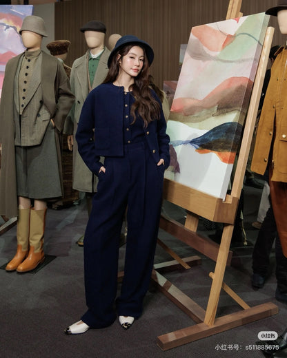 Loro 25fw vintage woolen jacket