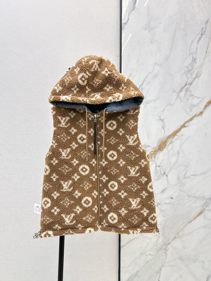 Louis 25fw reversible denim vest