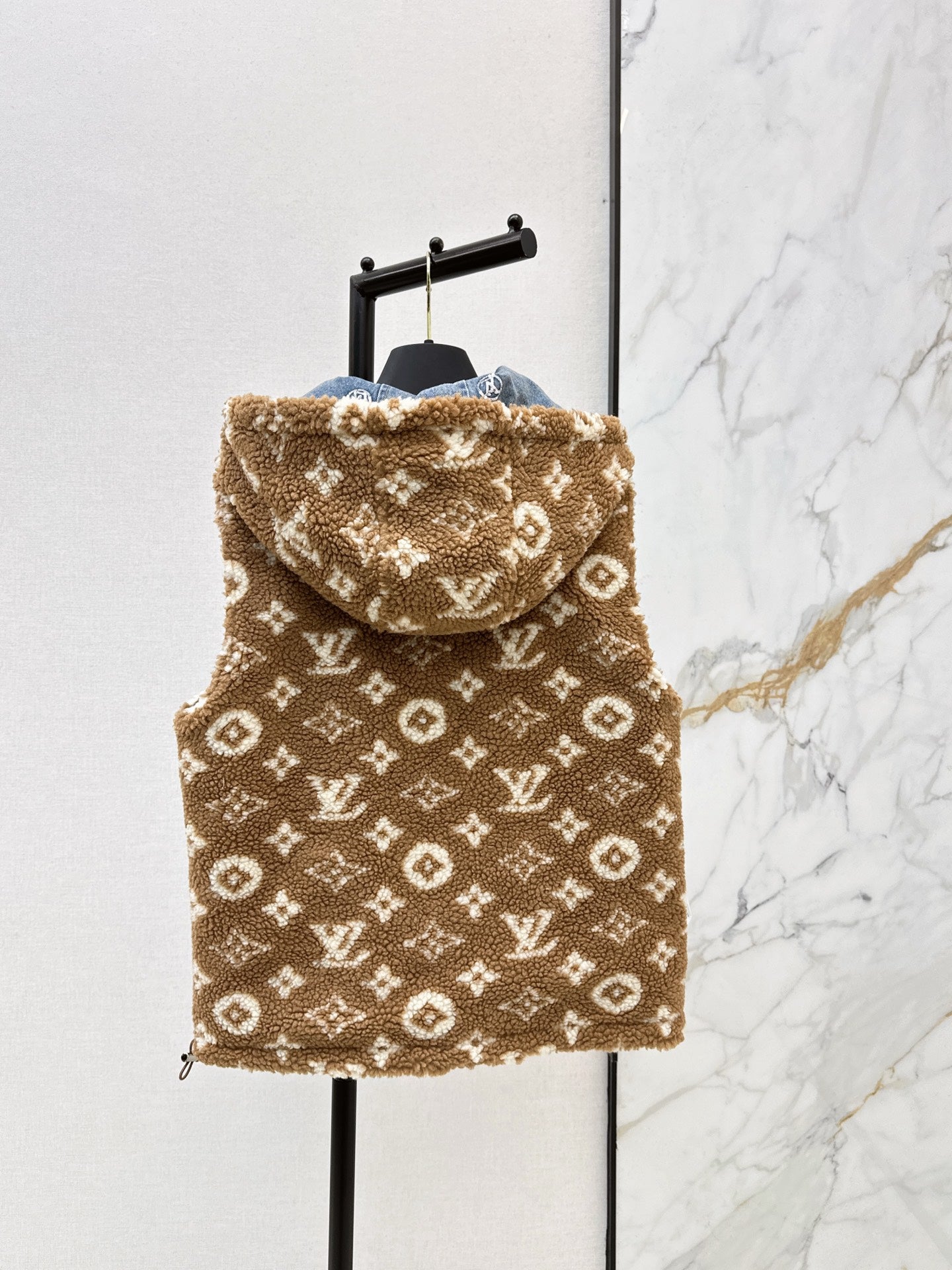 Louis 25fw reversible denim vest