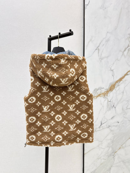 Louis 25fw reversible denim vest