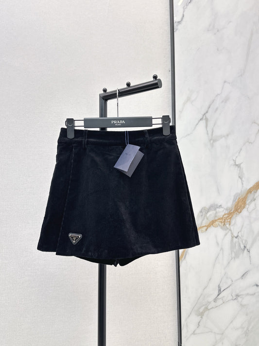 Prad 25fw corduroy divided skirt