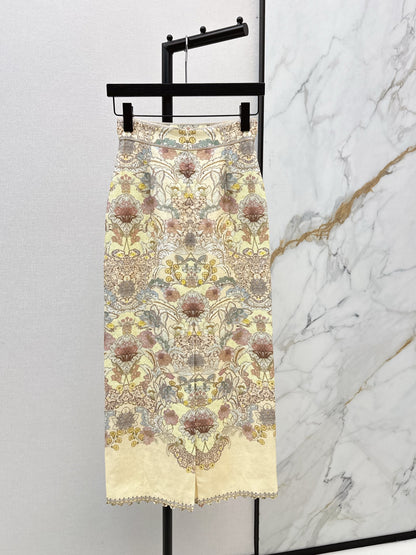 Zimm 25fw print skirt