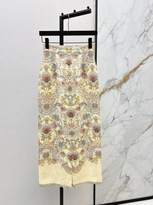 Zimm 25fw print skirt
