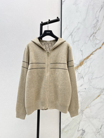 CD 25fw reversible hooded jacket