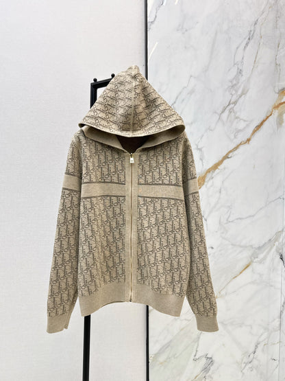 CD 25fw reversible hooded jacket