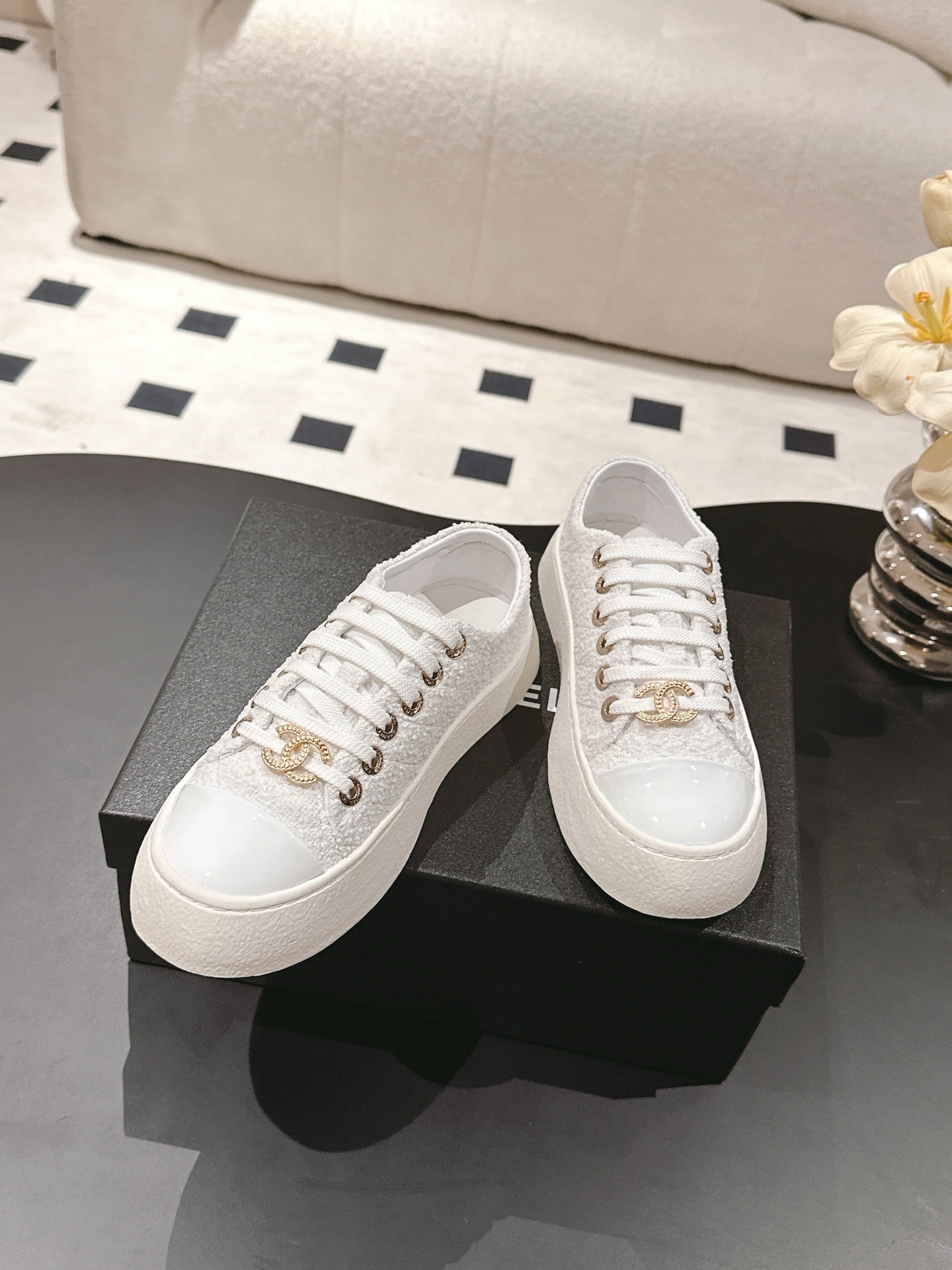 Chan 25fw board shoes