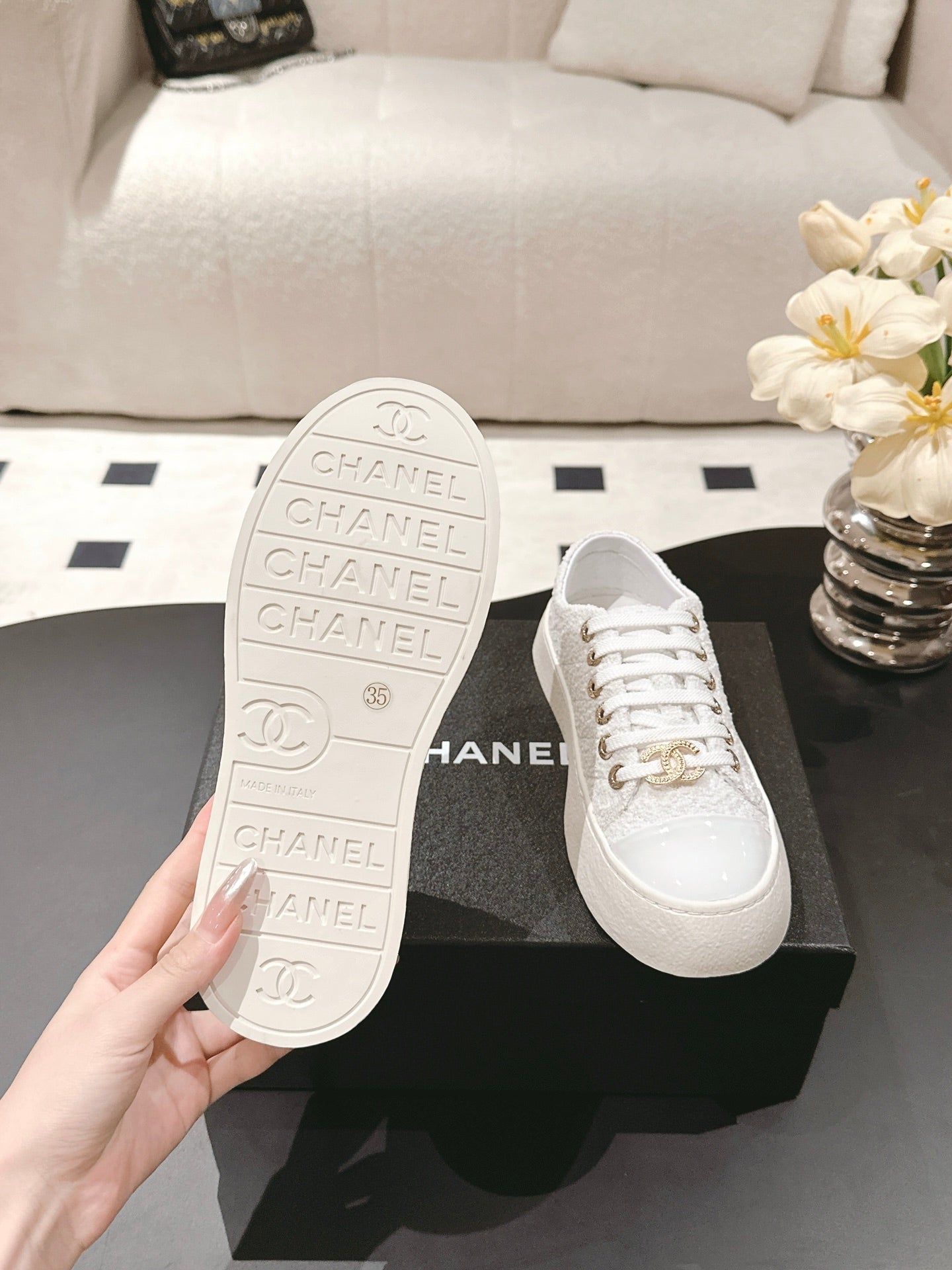 Chan 25fw board shoes