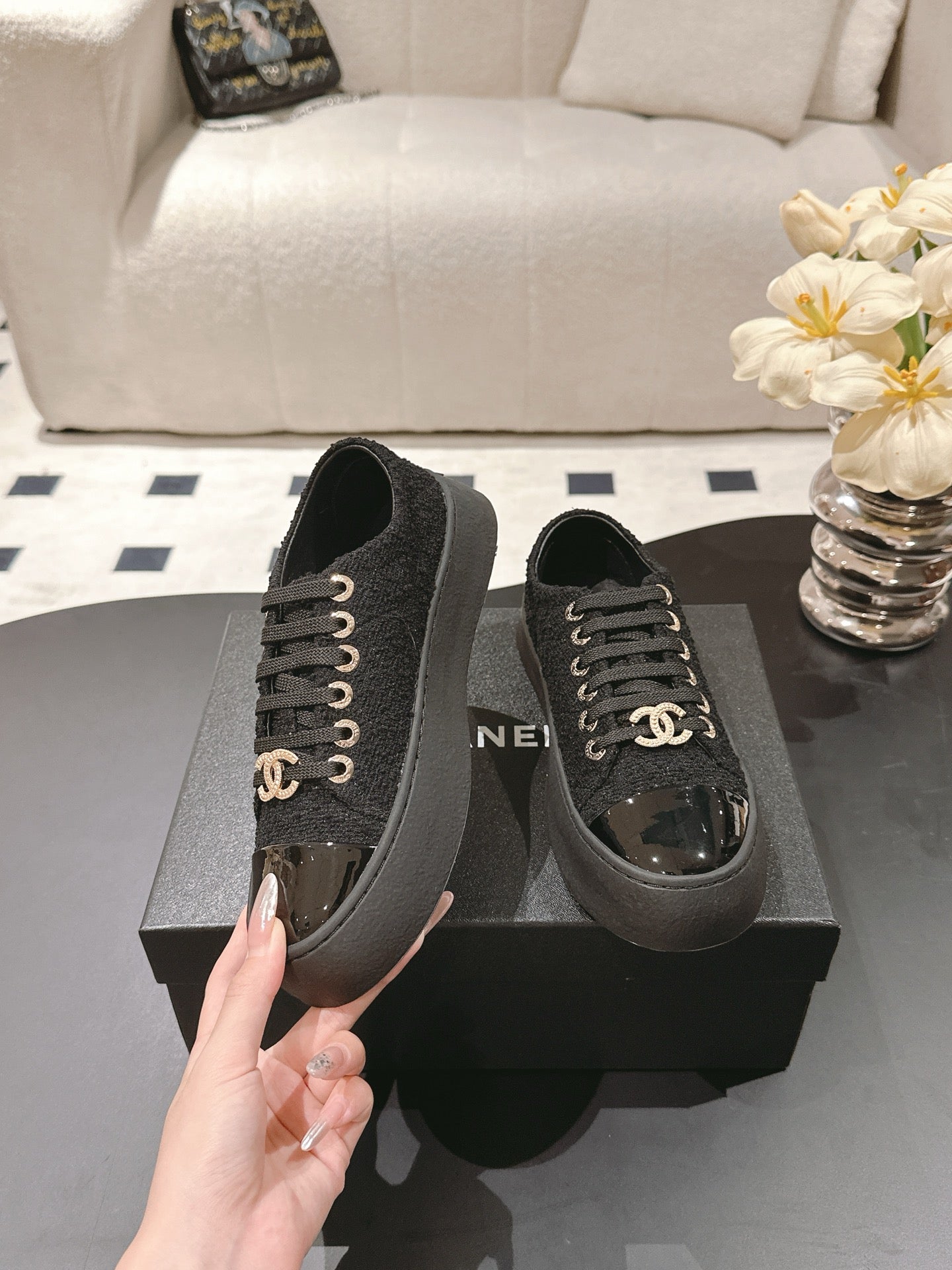 Chan 25fw board shoes