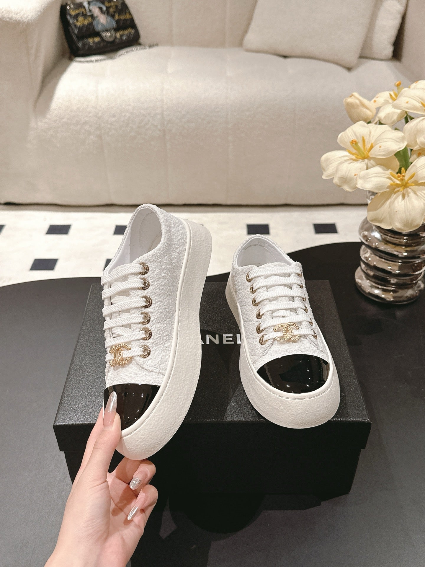 Chan 25fw board shoes