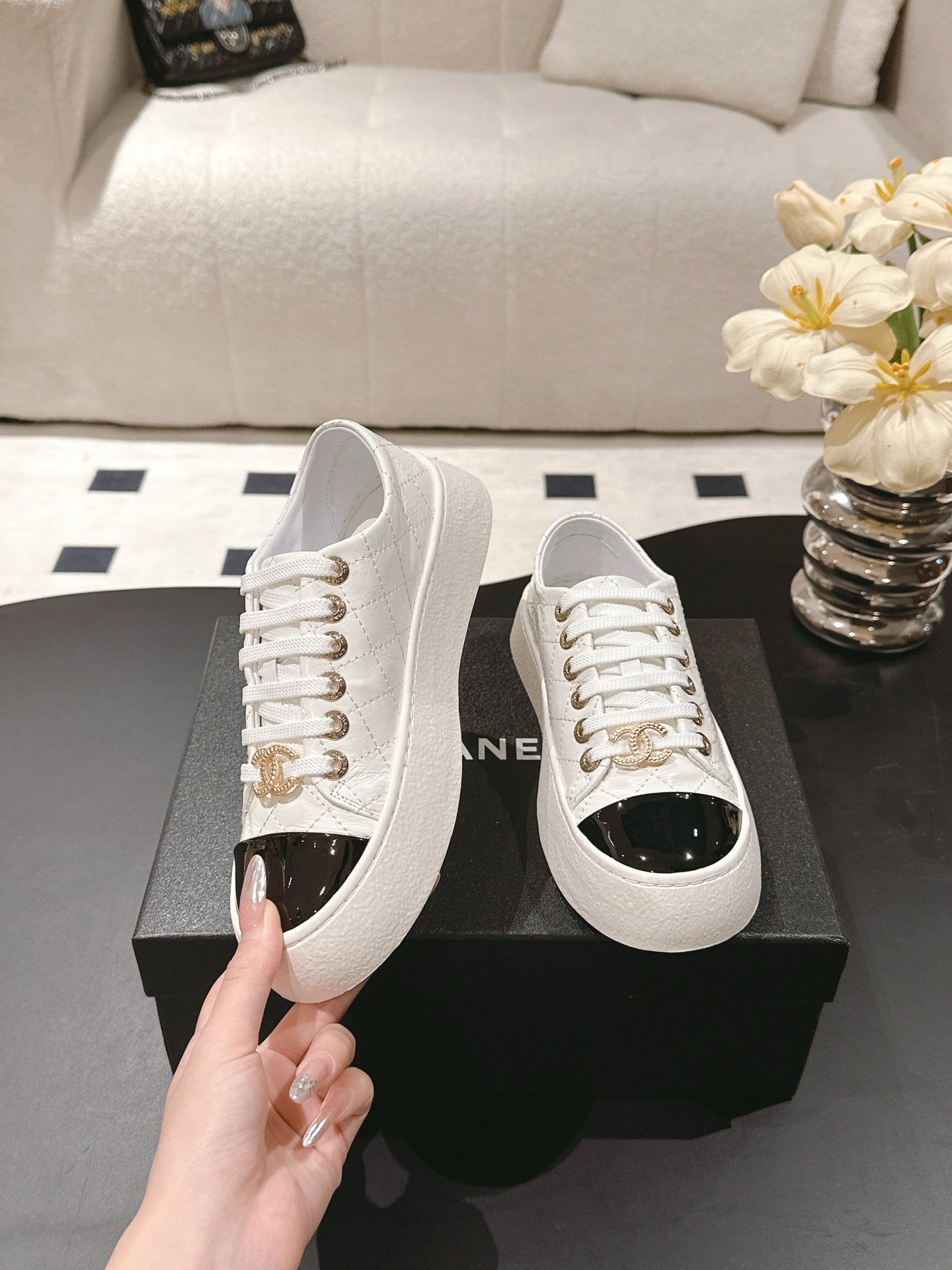 Chan 25fw board shoes