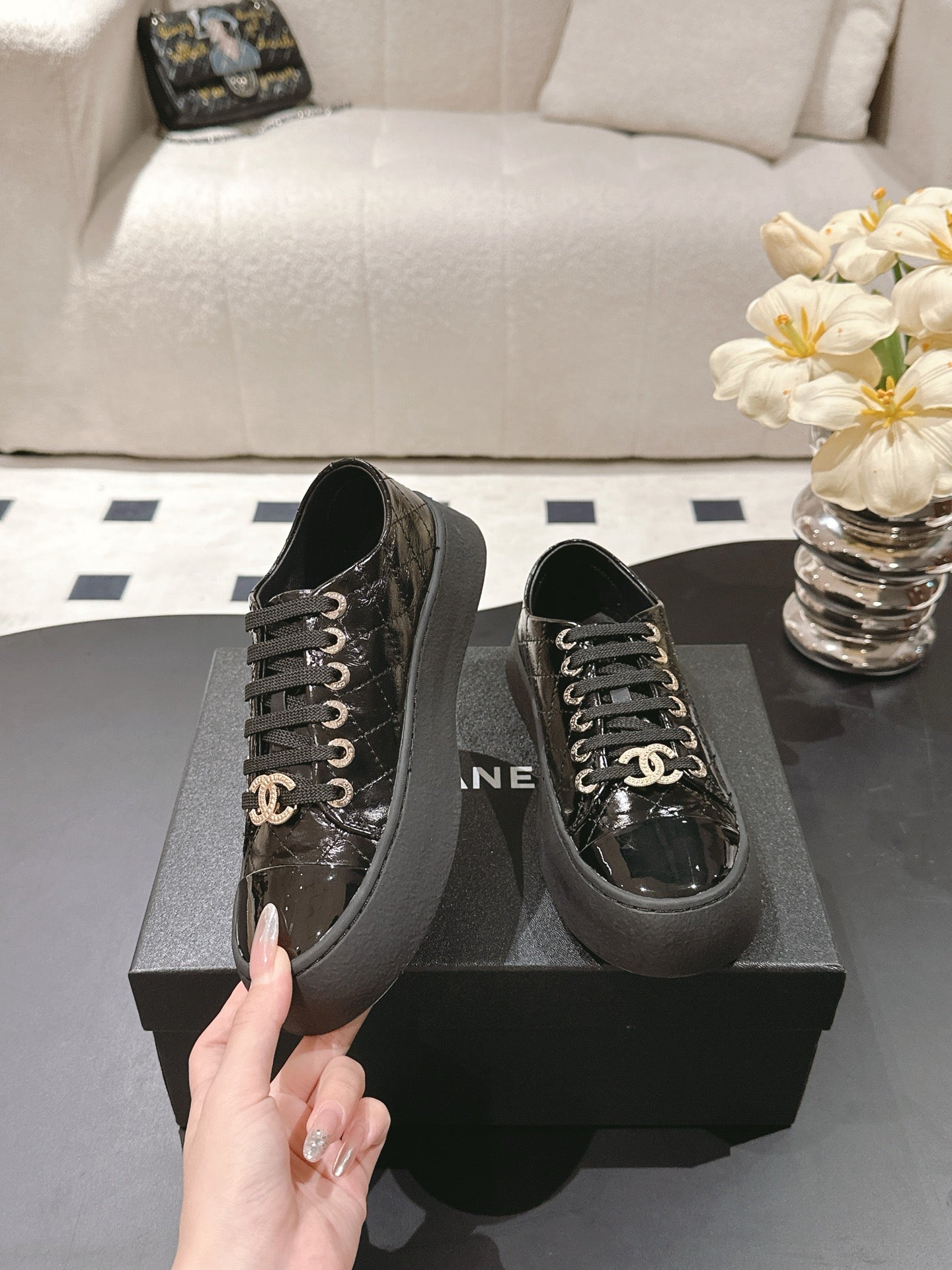 Chan 25fw board shoes