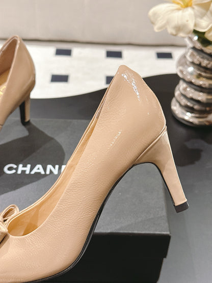 Chan 25fw pointed toe heeels