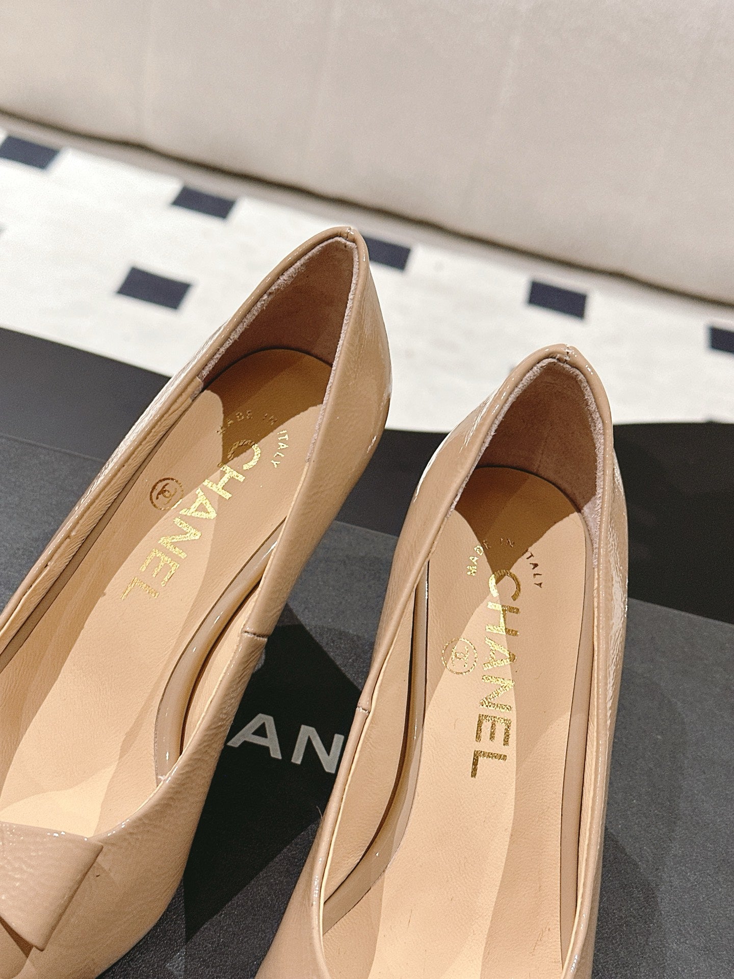 Chan 25fw pointed toe heeels