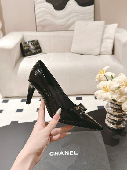 Chan 25fw pointed toe heeels