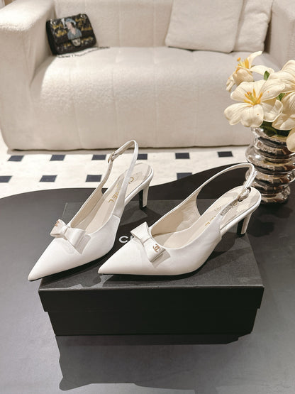 Chan 25fw slingback heels