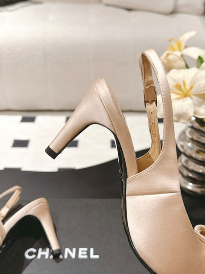 Chan 25fw slingback heels