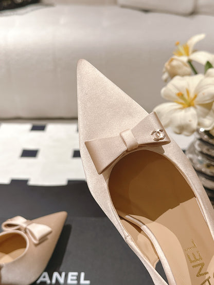 Chan 25fw slingback heels