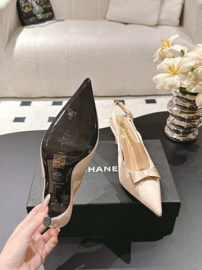 Chan 25fw slingback heels