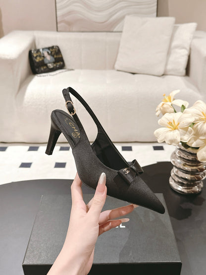 Chan 25fw slingback heels