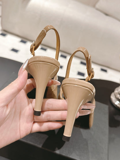 Chan 25fw slingback heels