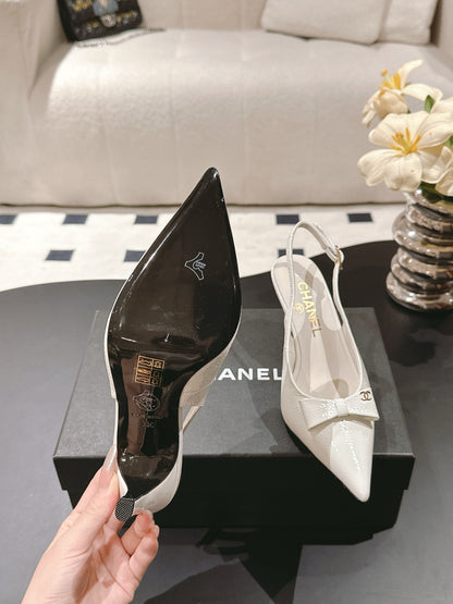 Chan 25fw slingback heels