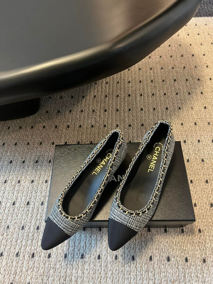 Chan 25fw chunky heels