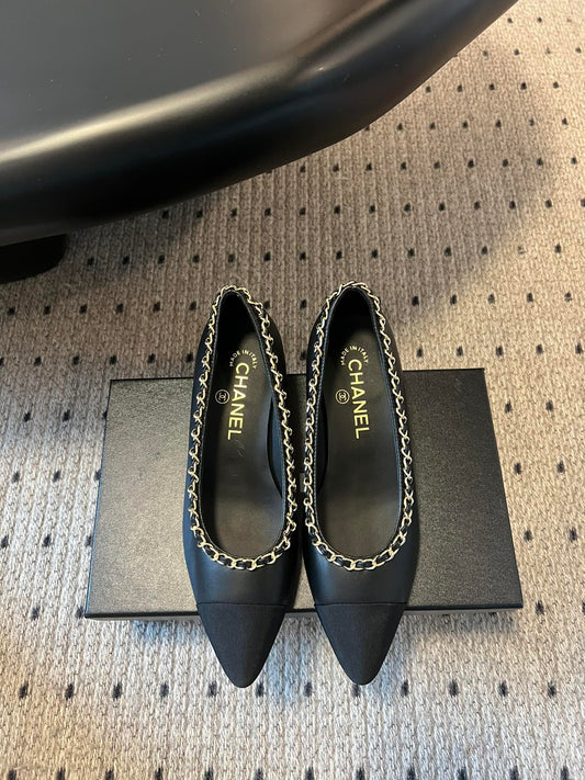 Chan 25fw chunky heels