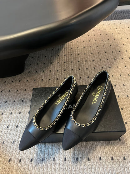 Chan 25fw chunky heels