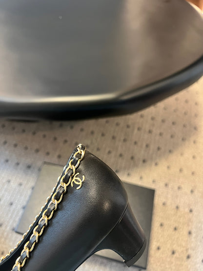 Chan 25fw chunky heels