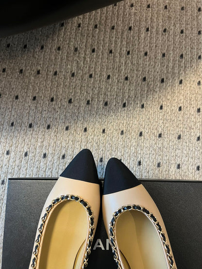 Chan 25fw chunky heels