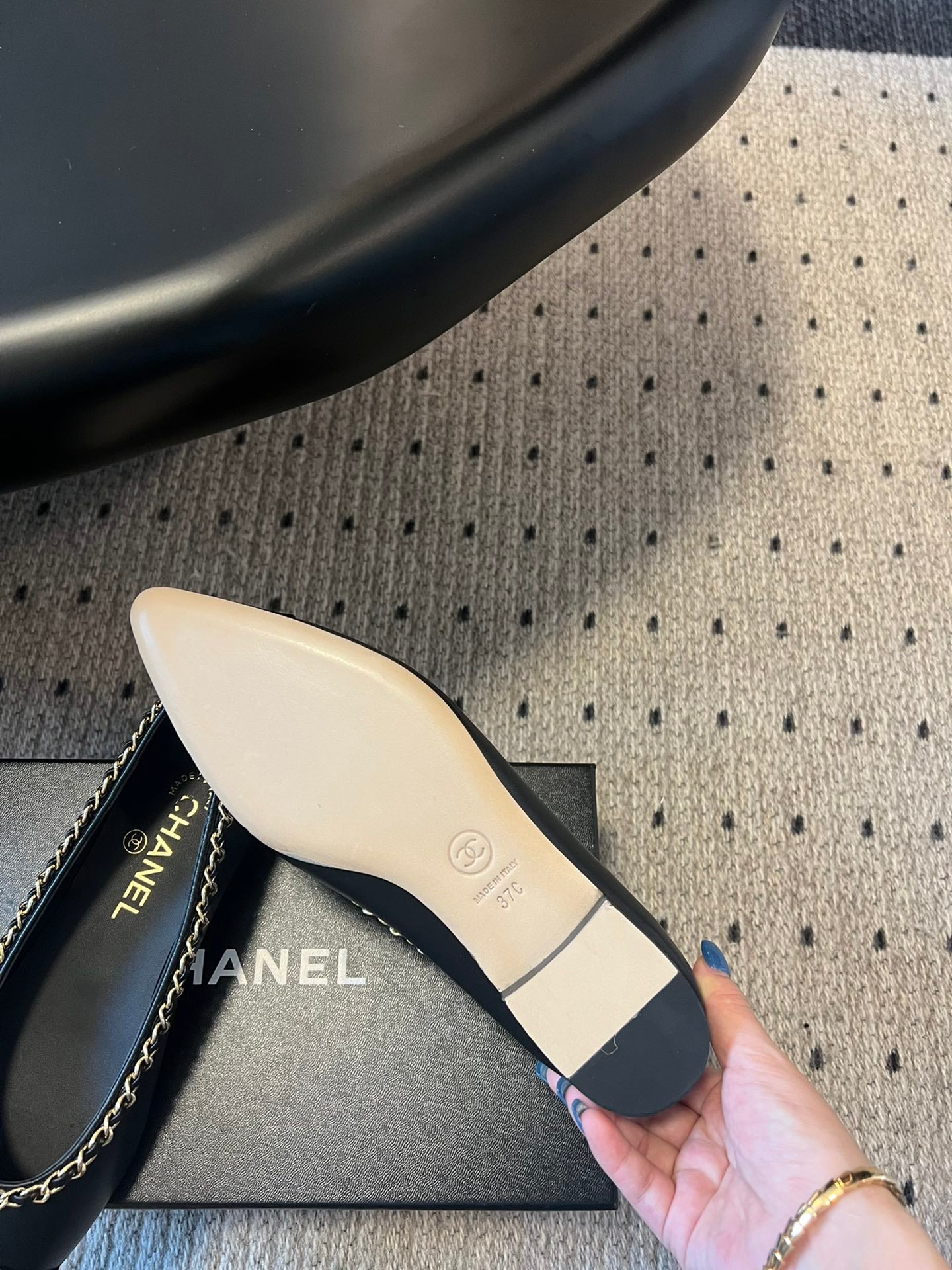 Chan 25fw ballet flats