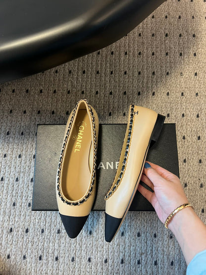 Chan 25fw ballet flats