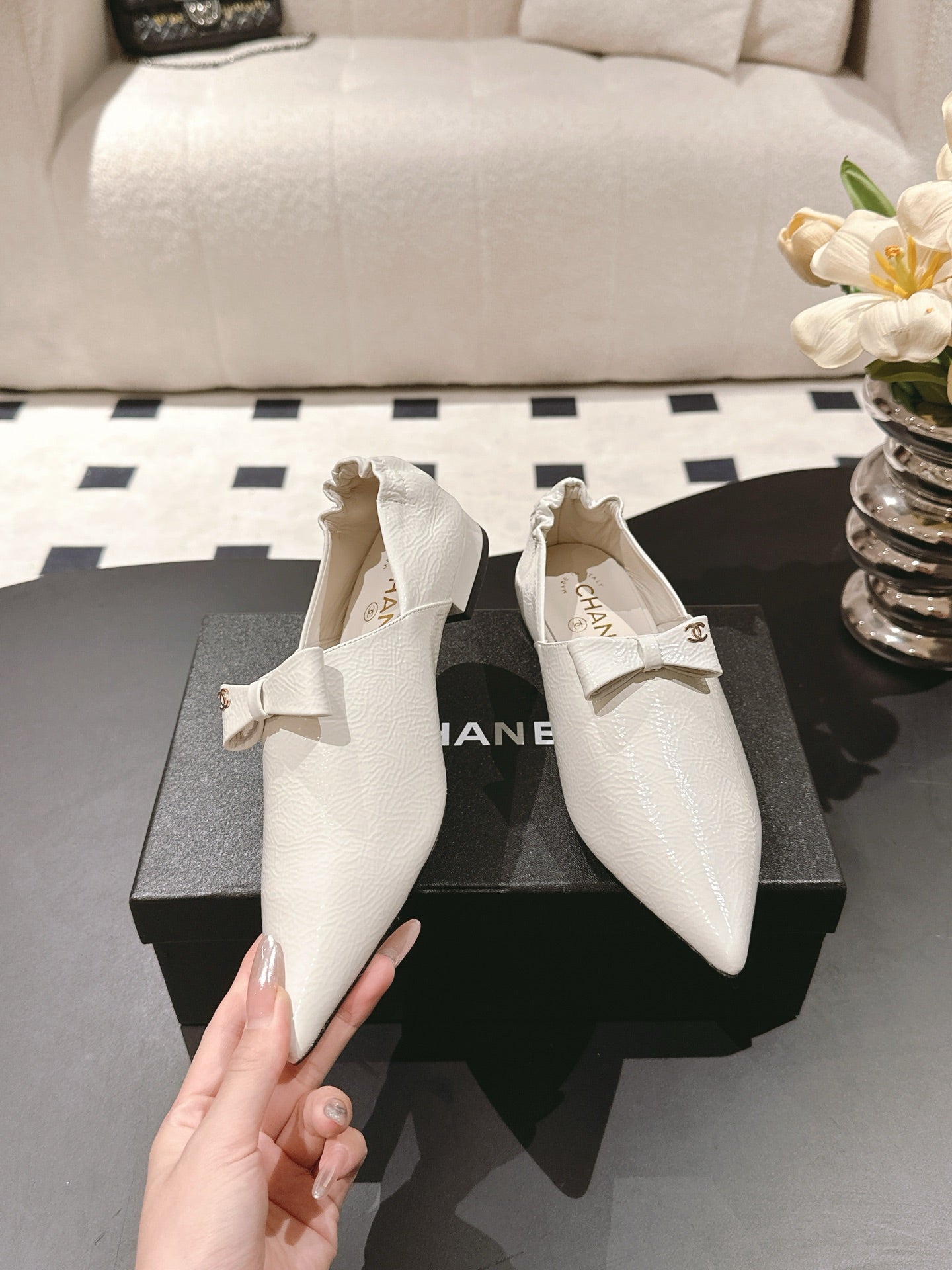 Chan 25fw mary jane flats