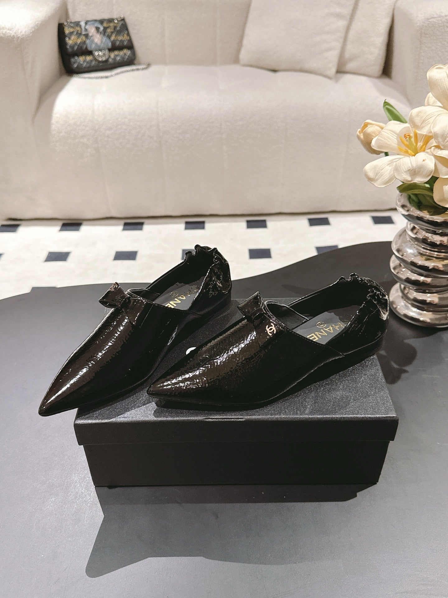 Chan 25fw mary jane flats