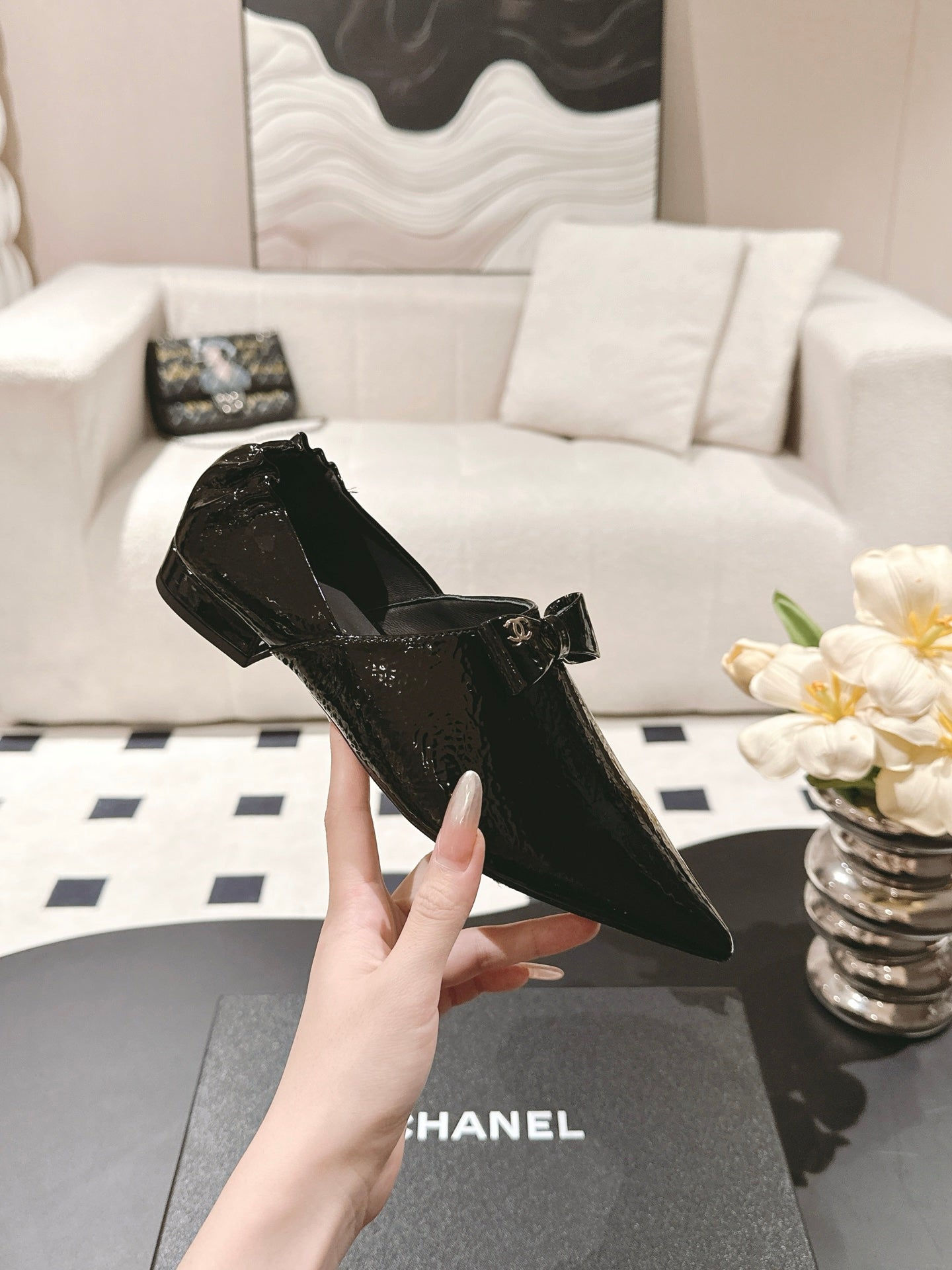 Chan 25fw mary jane flats