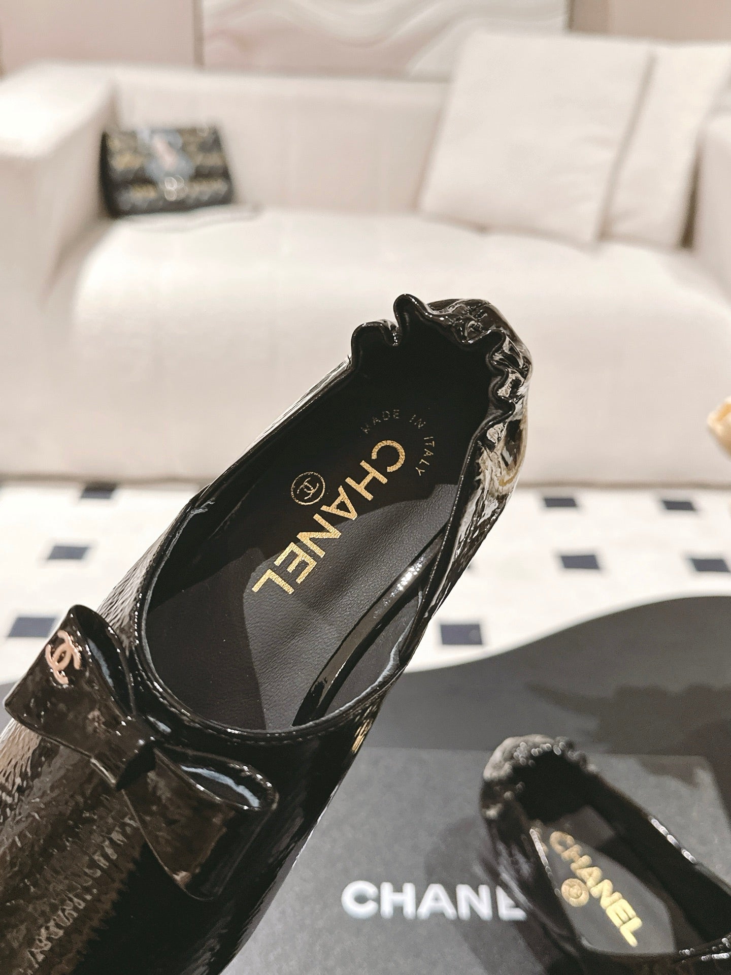 Chan 25fw mary jane flats