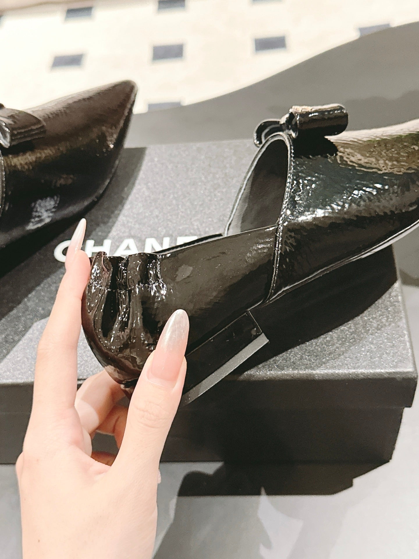 Chan 25fw mary jane flats