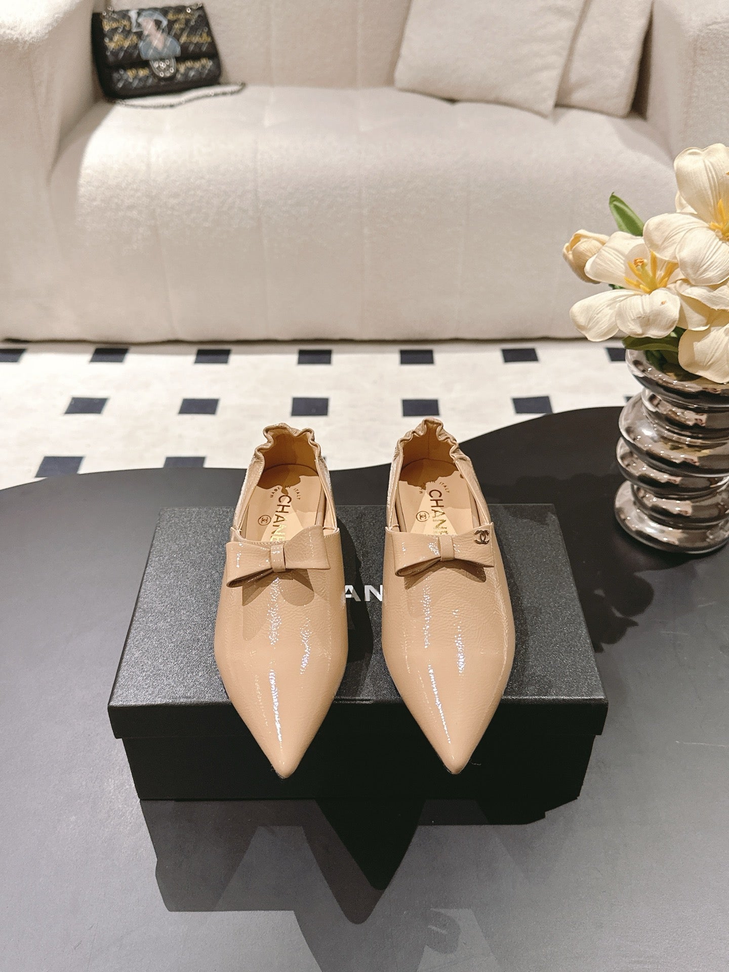 Chan 25fw mary jane flats