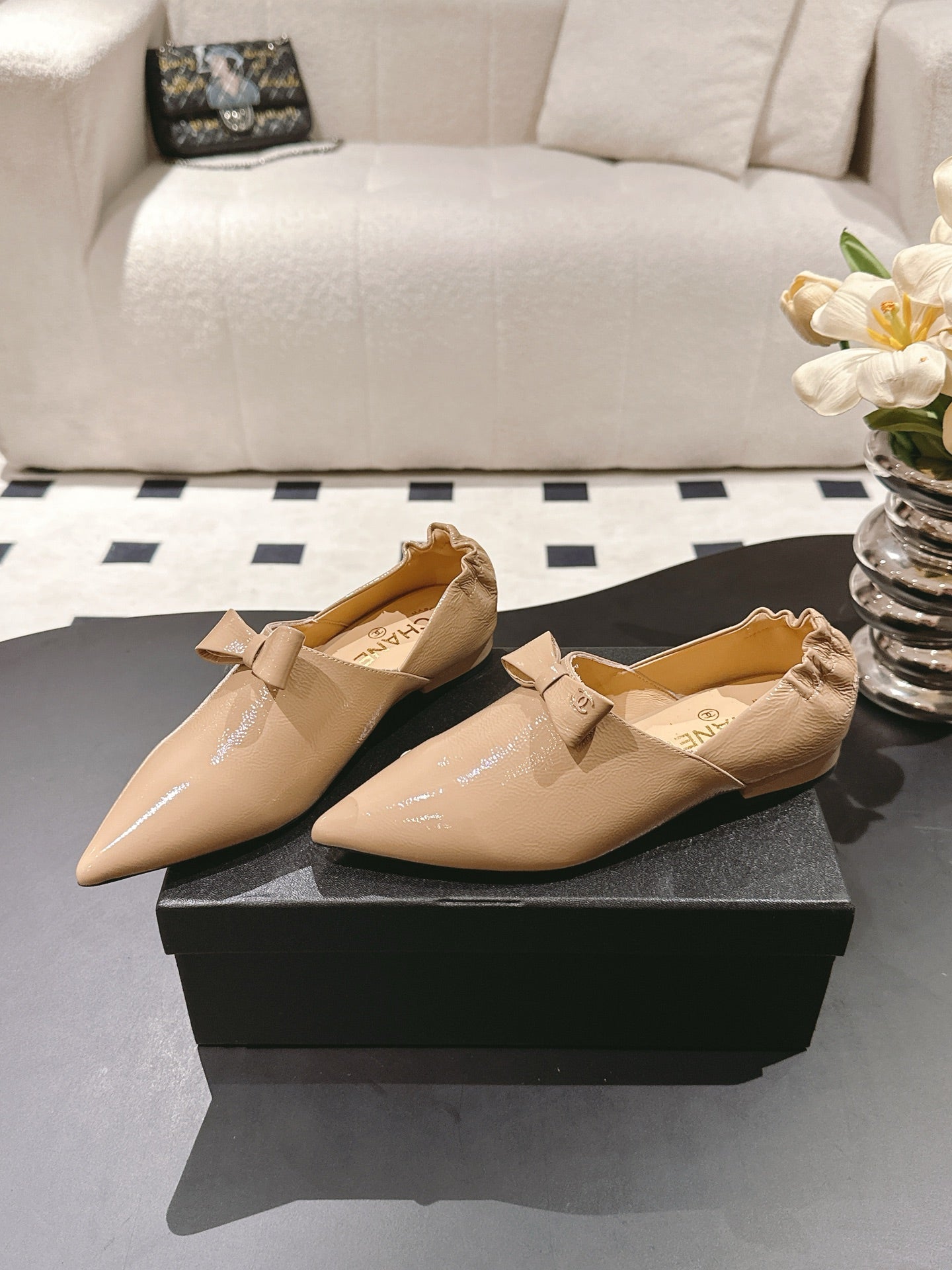 Chan 25fw mary jane flats