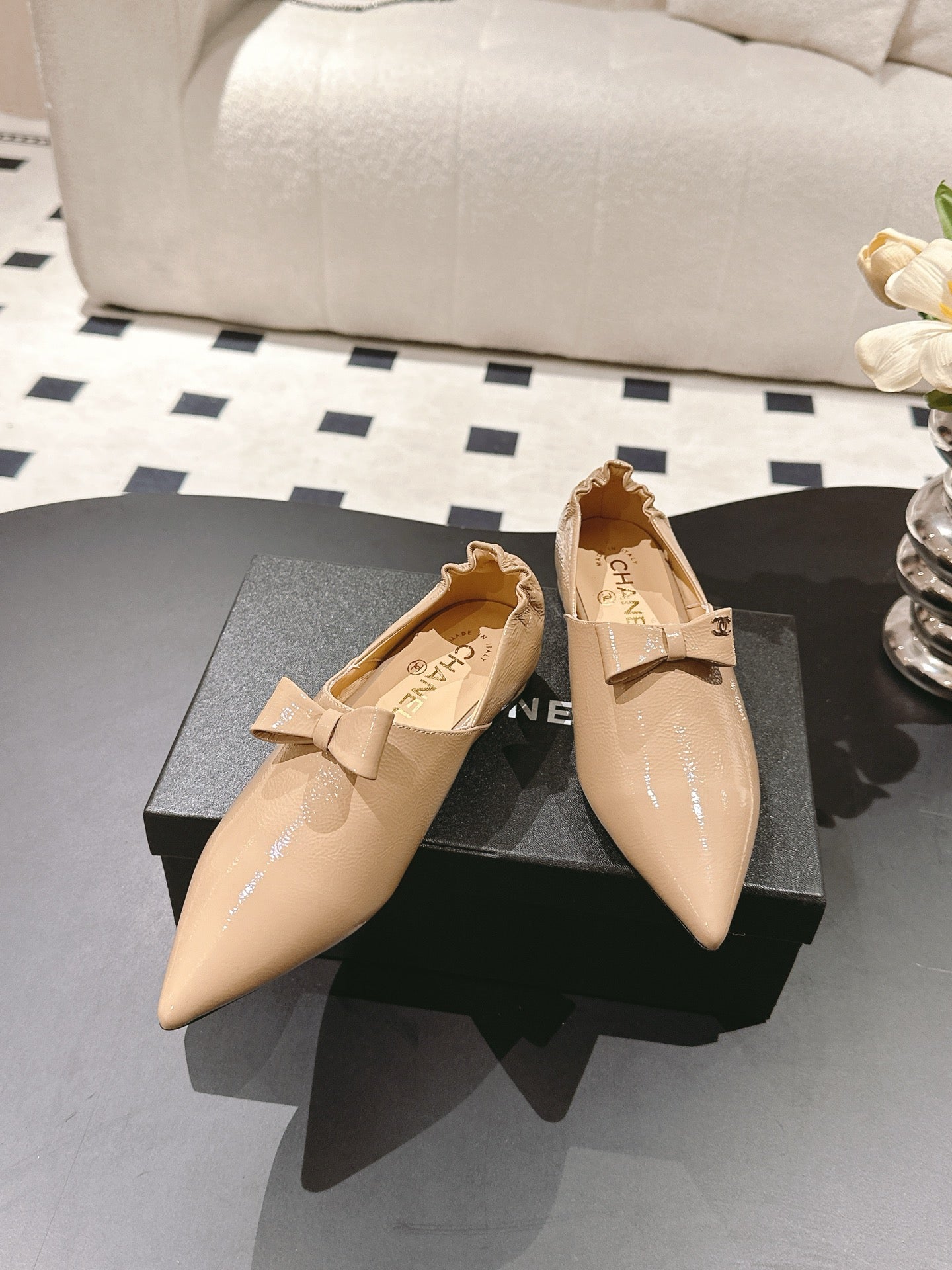 Chan 25fw mary jane flats