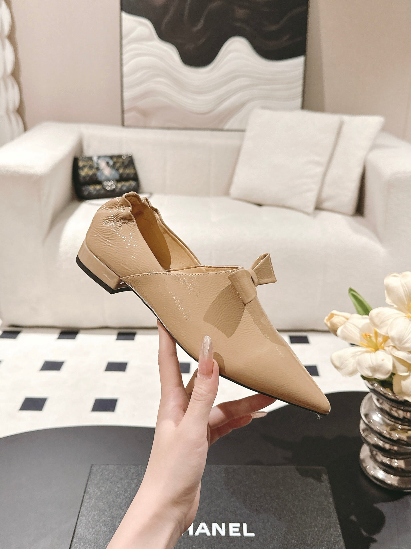 Chan 25fw mary jane flats