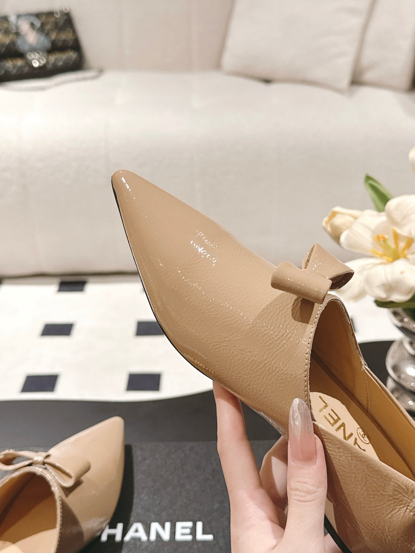 Chan 25fw mary jane flats