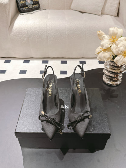 Chan 25fw slingback heels