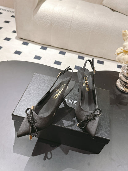Chan 25fw slingback heels