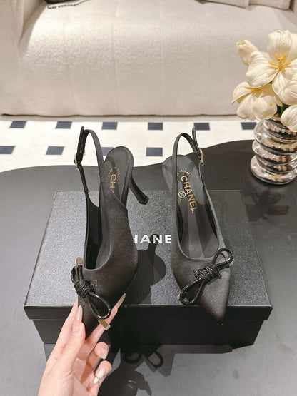 Chan 25fw slingback heels