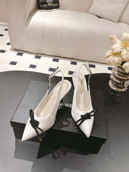Chan 25fw slingback heels