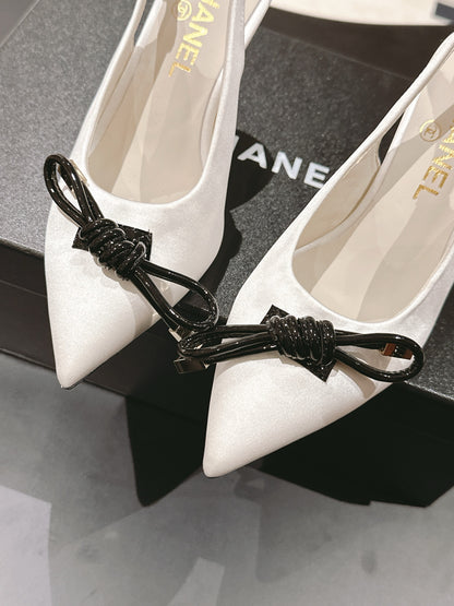 Chan 25fw slingback heels