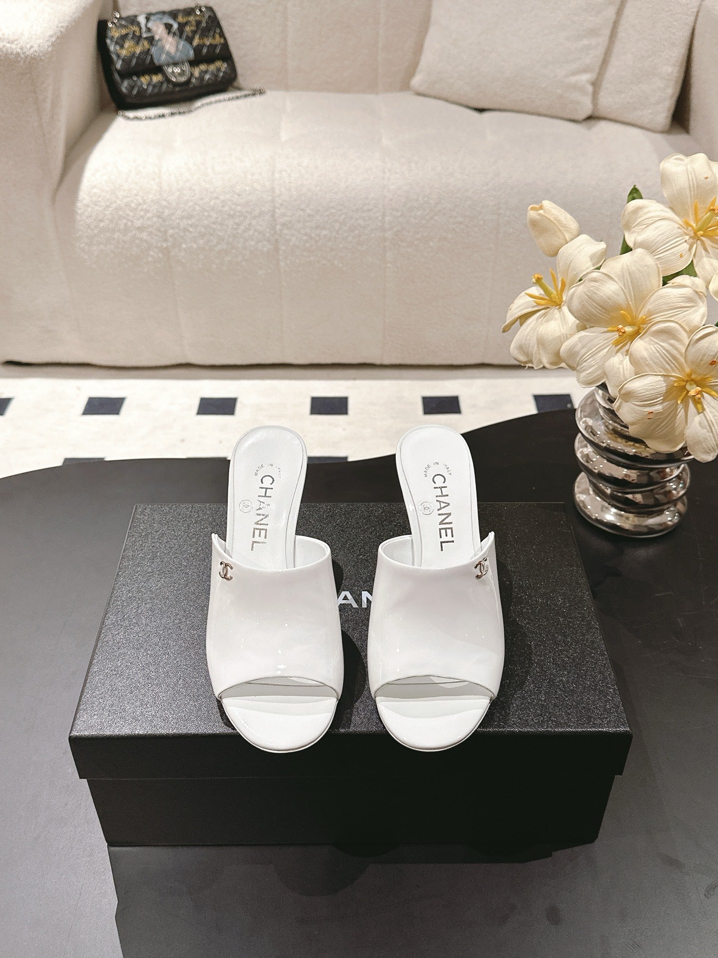 Chan 25fw heels sandals