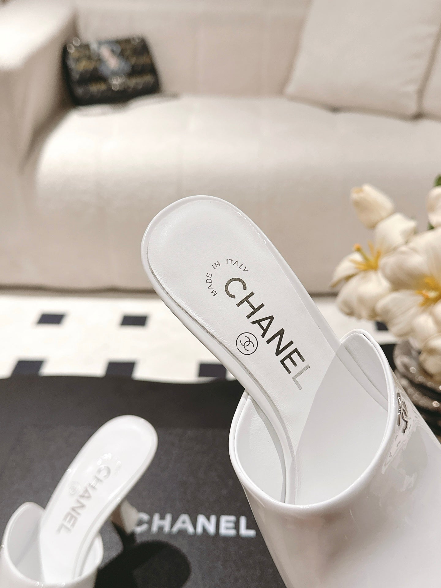 Chan 25fw heels sandals